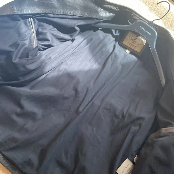Men’s Wilsons Leather Jacket  size large - Picture 8 of 9